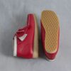 Heren Walla Boot Rb Rode leren Wallabees
