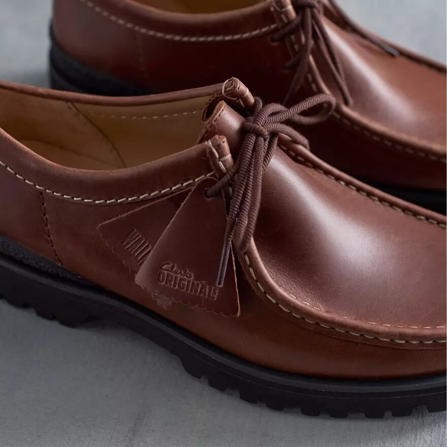 Heren Walla Yukoner bruine leren Wallabees Heren Walla Yukoner bruine leren Wallabees