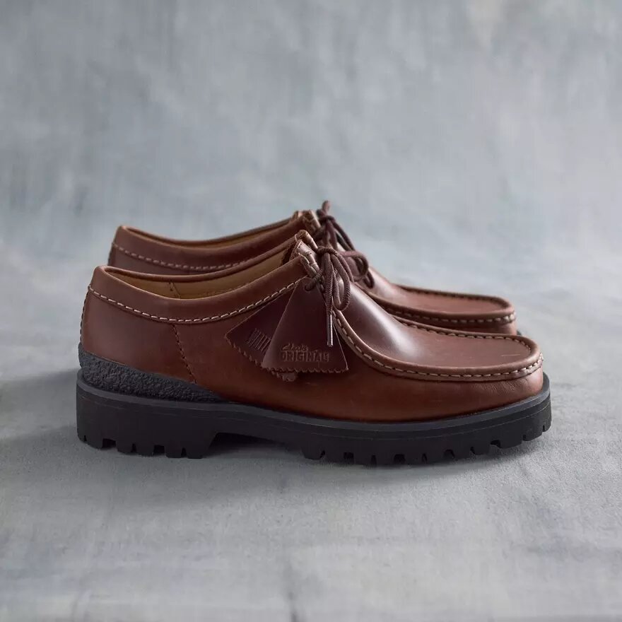 Heren Walla Yukoner bruine leren Wallabees Heren Walla Yukoner bruine leren Wallabees