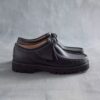 Heren Walla Yukoner zwarte leren Wallabees