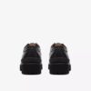 Heren Walla Yukoner zwarte leren Wallabees