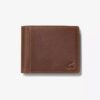 Heren Weathered Pebble Slimfold-portemonnee, bruin, VS Heren Weathered Pebble Slimfold-portemonnee, bruin, VS
