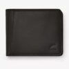 Herenpaspoortportemonnee in buff waxy, zwart, VS Herenpaspoortportemonnee in buff waxy, zwart, VS