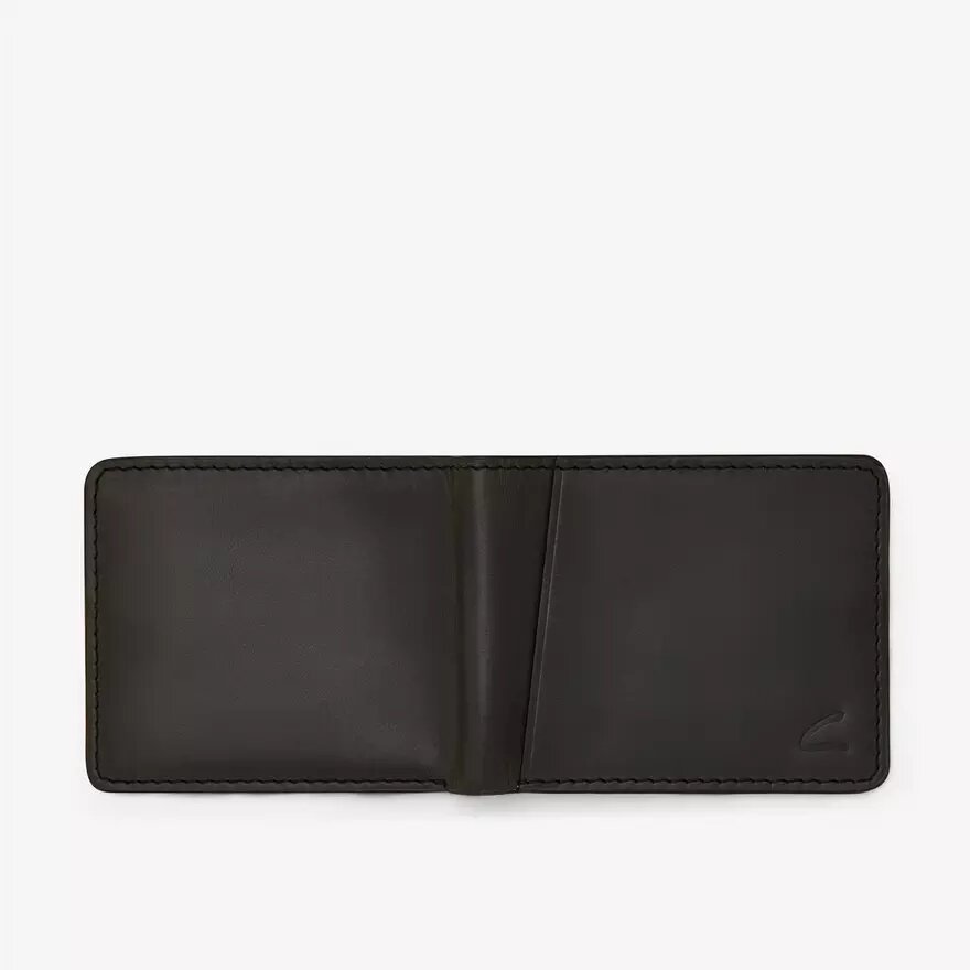 Herenpaspoortportemonnee in buff waxy, zwart, VS Herenpaspoortportemonnee in buff waxy, zwart, VS