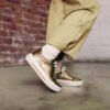 Hollyhock Wandelschoenen metallic Sneakers voor dames