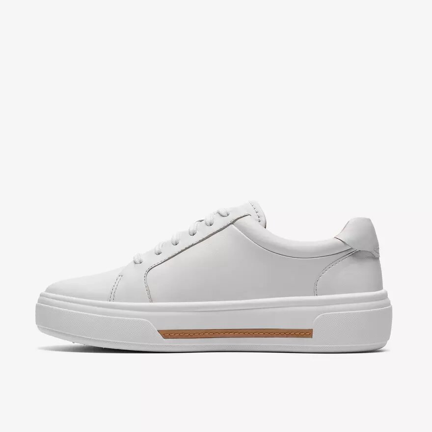 Hollyrose Zip witte leren Sneakers voor dames Hollyrose Zip witte leren Sneakers voor dames