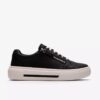 Hollyrose Zip zwarte leren Sneakers voor dames Hollyrose Zip zwarte leren Sneakers voor dames