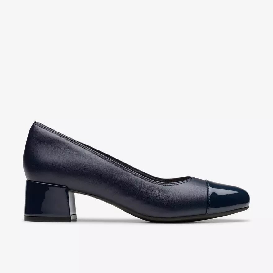 Iridessa May marineblauwe leren pumps voor dames Iridessa May marineblauwe leren pumps voor dames