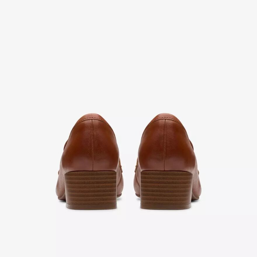 Iridessa Sky donkerbruine leren Loafers voor dames Iridessa Sky donkerbruine leren Loafers voor dames