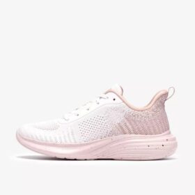 Izza Knit 2 lichtroze combinatiesneakers voor dames