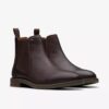 Jaxen Easy bruine getrommelde Chelsea boots voor heren Jaxen Easy bruine getrommelde Chelsea boots voor heren