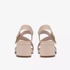 Jaylan Sol off-white leren Sandalen met hak voor dames Jaylan Sol off-white leren Sandalen met hak voor dames