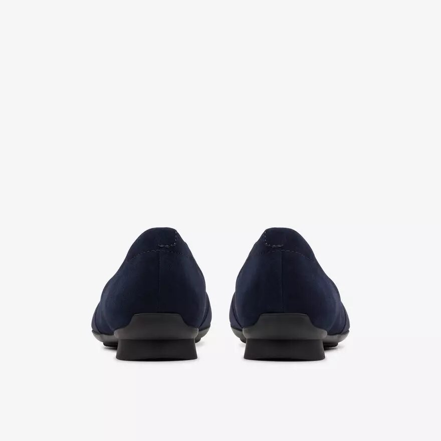 Jazmynn Gem marineblauwe suède Ballerina’s voor dames Jazmynn Gem marineblauwe suède Ballerina’s voor dames