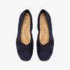 Jazmynn Gem marineblauwe suède Ballerina’s voor dames Jazmynn Gem marineblauwe suède Ballerina’s voor dames