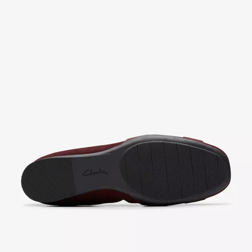 Jazmynn Gem Merlot suède Ballerina’s voor dames Jazmynn Gem Merlot suède Ballerina’s voor dames