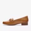 Juliet Echo tan leren Loafers voor dames Juliet Echo tan leren Loafers voor dames