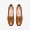 Juliet Echo tan leren Loafers voor dames Juliet Echo tan leren Loafers voor dames