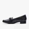 Juliet Echo zwarte leren Loafers voor dames Juliet Echo zwarte leren Loafers voor dames