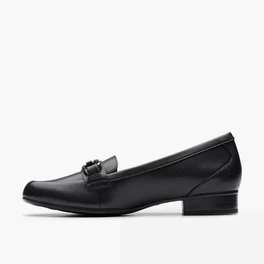 Juliet Echo zwarte leren Loafers voor dames Juliet Echo zwarte leren Loafers voor dames