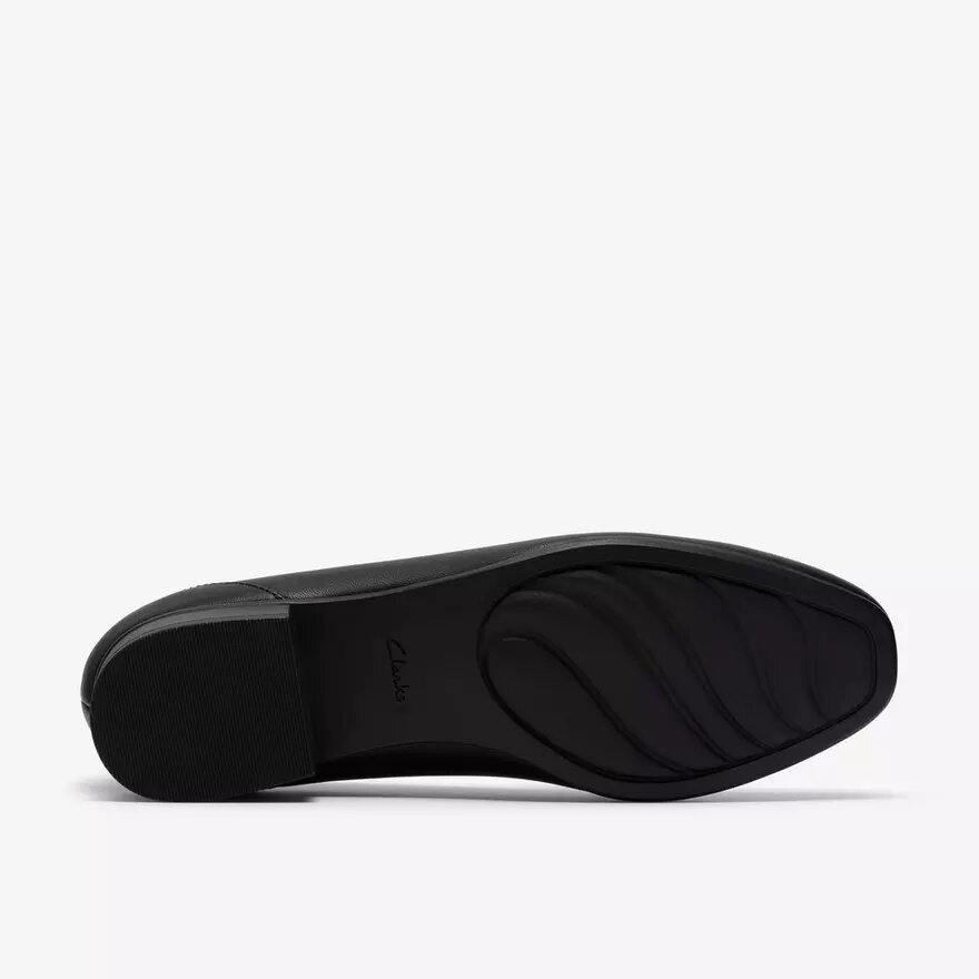 Juliet Mia zwarte leren Slip-ons voor dames Juliet Mia zwarte leren Slip-ons voor dames