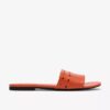 Kediri Mule2 oranje sandalen voor dames