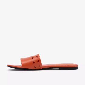 Kediri Mule2 oranje sandalen voor dames