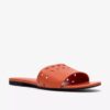 Kediri Mule2 oranje sandalen voor dames