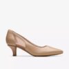 Kepley Cora pumps voor dames van warm beige leer