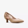 Kepley Cora pumps voor dames van warm beige leer