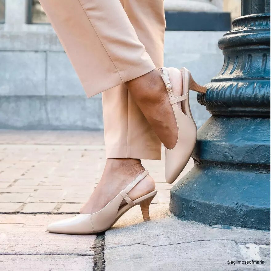 Kepley Lane beige leren pumps voor dames Kepley Lane beige leren pumps voor dames