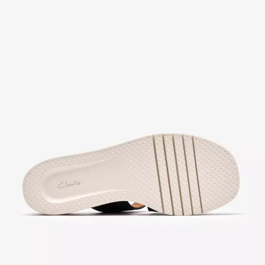 Kidiki Cove marineblauwe nubuck-Wedges voor dames Kidiki Cove marineblauwe nubuck-Wedges voor dames
