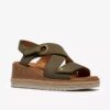 Kidiki Sun donkerolijfkleurige nubuck-Wedges voor dames Kidiki Sun donkerolijfkleurige nubuck-Wedges voor dames