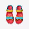 Kindersandalen ‘Surfing Ace’ met marineblauwe print als print Kindersandalen ‘Surfing Ace’ met marineblauwe print als print