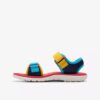 Kindersandalen ‘Surfing Ace’ met marineblauwe print als print Kindersandalen ‘Surfing Ace’ met marineblauwe print als print