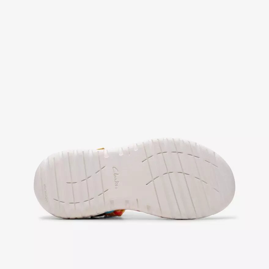 Kindersandalen ‘Surfing Ace’ met marineblauwe print als print Kindersandalen ‘Surfing Ace’ met marineblauwe print als print