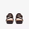 Kitly Ave bronzen leren platte sandalen voor dames Kitly Ave bronzen leren platte sandalen voor dames