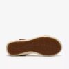 Kitly Gem platte leren sandalen voor dames in gebrand oranje Kitly Gem platte leren sandalen voor dames in gebrand oranje