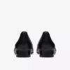 Krystine Lily zwarte leren Slip-ons voor dames Krystine Lily zwarte leren Slip-ons voor dames