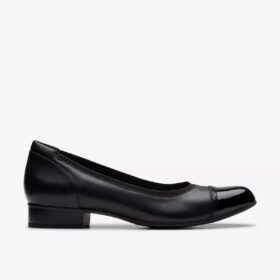 Krystine May zwarte leren Slip-ons voor dames