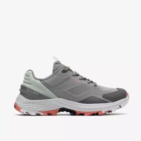 Laila Trail2 donkergrijze combinatiesneakers voor dames