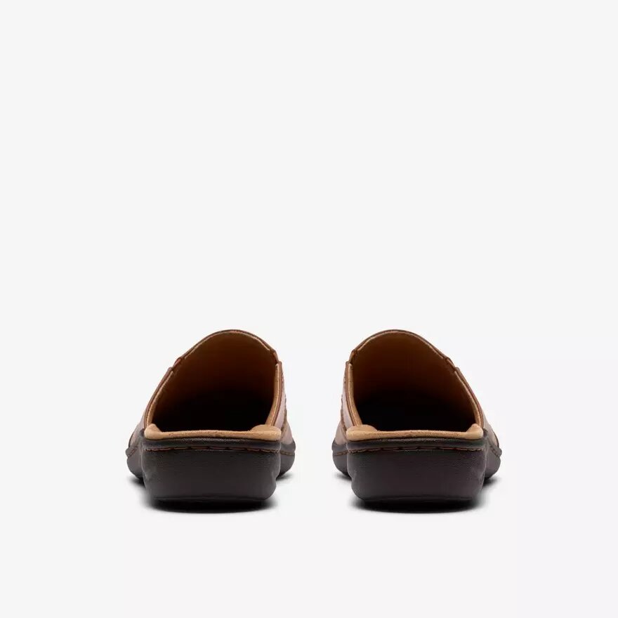 Laurieann Lux tan leren Clogs & Muiltjes voor dames Laurieann Lux tan leren Clogs & Muiltjes voor dames