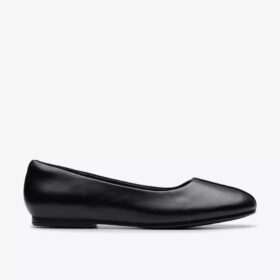 Livia Lily zwarte leren pumps voor dames (VS)