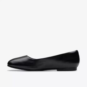 Livia Lily zwarte leren pumps voor dames (VS)