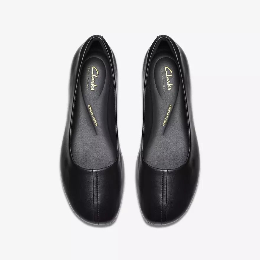 Livia Lily zwarte leren pumps voor dames (VS) Livia Lily zwarte leren pumps voor dames (VS)