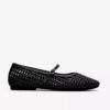 Livia Sky zwarte geweven ballerina’s voor dames Livia Sky zwarte geweven ballerina’s voor dames