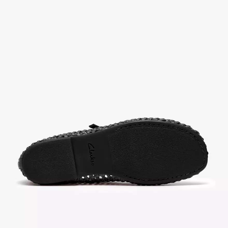 Livia Sky zwarte geweven ballerina’s voor dames Livia Sky zwarte geweven ballerina’s voor dames