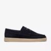 Lockford Bootchoenen van marineblauw suède