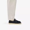 Lockford Bootchoenen van marineblauw suède