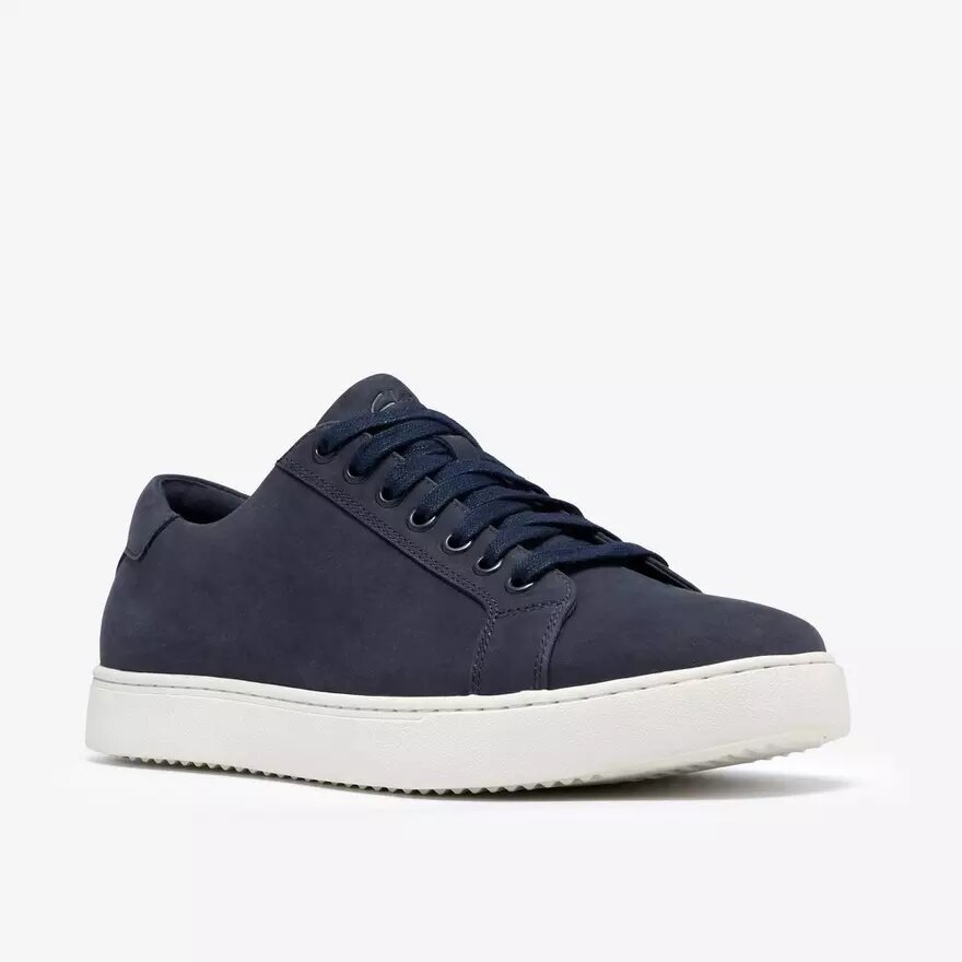 Lockton veterschoen voor heren in marineblauw Lockton veterschoen voor heren in marineblauw