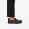 Lynell Edge zwarte leren Loafers voor dames Lynell Edge zwarte leren Loafers voor dames